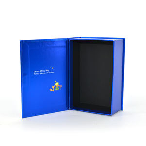 Caja de regalo magnética de lujo, con impresión personalizada, tapa dura, papel rígido, embalaje para cosméticos - Product Image 4