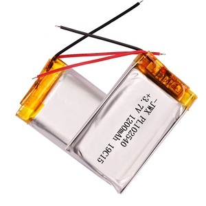 고품질 폴리머 리튬 이온 파우치 배터리 4.44Wh 3.7V 1200/1300/1100mAh 102540 리포 배터리 - Product Image 5