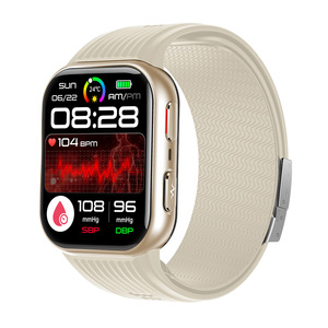 TKYUAN 1.95" Large AMOLED Touch Screen IP66 Waterproof Air Pump ECG <b>Heart</b> Rate Monitoring Men Women Elderly Health Smart Watch - Product Image 1