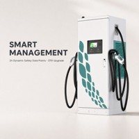 Station de recharge rapide DC tout-en-un CPM4 80KW 120KW 160KW 200KW 240KW CCS2 380V Chargeur intelligent pour véhicules électriques pour centre de transport