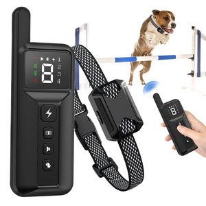 Collier intelligent télécommandé pour dressage de chien, équipement d'entraînement à choc électrique pour animaux de compagnie, noir, modèle individuel en ABS - Product Image 2
