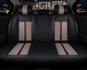 Housse de siège de voiture universelle quatre saisons en cuir pleine fleur YLC 2025, confortable, imperméable, durable, ensemble complet - Product Image 2