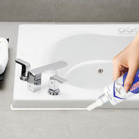 Mortier époxy décoratif pour carrelage domestique, scellant coloré pour carreaux de céramique, étanche pour cuisine et salle de bain, séchage rapide, longue durée