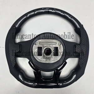 Nuevo Producto en Oferta: Cuero Perforado de Fibra de Carbono para Volante de Mercedes Benz W177 W213 W204 W205 W211 C257 AMG - Product Image 3