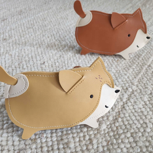 Cute Toddler Girls Cartoon Animal Dog <b>Wallet</b> Crossbody Bag Small Animal Shaped Leather Coin Purse for <b>Kids</b> - Product Image 4