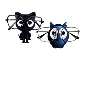 Caja de Almacenamiento de Escritorio de Plástico con Forma de Gafas de Gato Impresas en 3D, Linda Caja de Almacenamiento para Decoración del Hogar y Regalos Navideños - Product Image 2