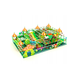 Sistema di gioco al coperto a <span class=keywords><strong>tema</strong></span> giungla per bambini, ampio ambiente di gioco morbido, attrezzature per parchi giochi commerciali, soluzioni personalizzate - Product Image 2