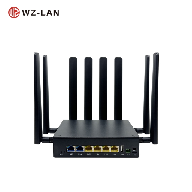 5G Industrial Router WL302 AX3000Mbps WiFi6 Dual Sim Card 4G 5G MT7981chipset 1 Gigabit WAN Port+4 Gigabit LAN Ports