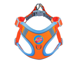 สายรัดอกสุนัขแบบปรับได้ ไนลอนสะท้อนแสง สำหรับการเดินทางอย่างปลอดภัย - Product Image 5
