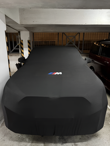 Housse de <span class=keywords><strong>voiture</strong></span> sur mesure pour BMW E34 Série 5, berline de luxe de l'<span class=keywords><strong>ancienne</strong></span> école, tissu élastique en velours doux, protection intégrale contre les intempéries - Product Image 1