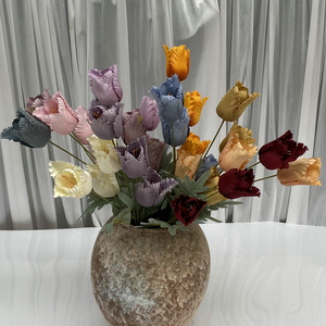 Promesa elegante flor suelta artificial geométrica para galerías urbanas y fondos de lugares modernos - Product Image 2