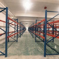 Système d'étagères de stockage industriel réglables et personnalisables, unités empilables, rayonnage métallique, rayonnage à palettes en acier pour entrepôt