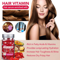 Haosen OEM/ODM Soins capillaires naturels réparateurs, capsules de vitamines pour cheveux, marque privée, complément alimentaire pour la croissance des cheveux pour adultes, halal