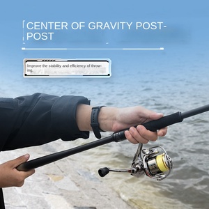 Caña de Pescar Bumblebee de Ultra Largo Alcance para Pesca de Lubina, Plástico, Acción M/MH, Mango Recto, 3 Metros - Product Image 5