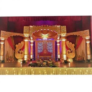 Rajasthani Mandap FRP Boda Tradicional Mandap Set Personalizado Mejor Oro Diferentes Estilos Boda Mandaps Fabricante Australia - Product Image 1