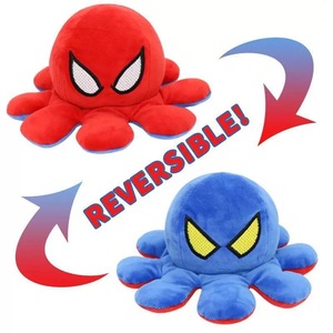 Nuevo Peluche de Pulpo Reversible con Expresiones de Doble Cara, un Lindo Peluche con un Pequeño Pulpo en la Parte Posterior - Product Image 3
