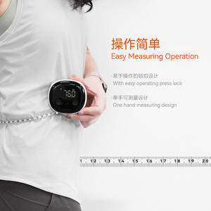 Cinta Métrica Digital Inteligente de 72.8 cm con Pantalla Inalámbrica para Monitoreo y Seguimiento Corporal - Product Image 3