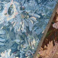 Tournesol chrysanthème fil teint concepteur luxe Jacquard Polyester tissu pour la maison Textile nappe sacs