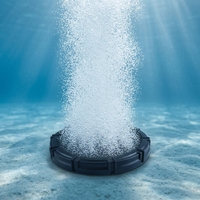 Diffuseur à bulles fines en EPDM, disque aérateur, membrane en caoutchouc, diffuseur d'air pour le traitement des eaux usées, filtration 100L/heure