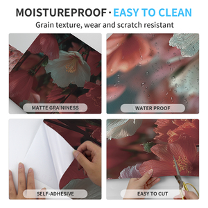 Colgante decorativo Fácil instalación Arco impermeable <span class=keywords><strong>Papel</strong></span> <span class=keywords><strong>de</strong></span> <span class=keywords><strong>pared</strong></span> 3D PVC Peel and Stick Etiqueta <span class=keywords><strong>de</strong></span> <span class=keywords><strong>pared</strong></span> <span class=keywords><strong>para</strong></span> cocina y oficina - Product Image 6