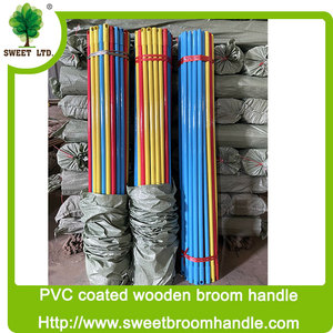 Manches de <span class=keywords><strong>balai</strong></span> en plastique avec revêtement PVC pour balais, pelles et serpillères en coton - Product Image 4