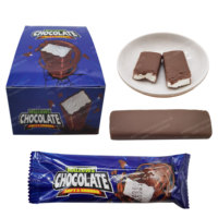 Produsen permen OEM makanan ringan lembut coklat renyah permen Marshmallows untuk anak-anak dan pesta