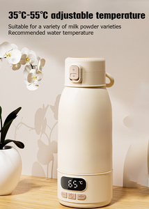 <span class=keywords><strong>Amazon</strong></span> Venta caliente 500ml JR08Pro <span class=keywords><strong>Calentador</strong></span> de <span class=keywords><strong>leche</strong></span> para bebés USB recargable portátil <span class=keywords><strong>Calentador</strong></span> de biberones para niños - Product Image 2