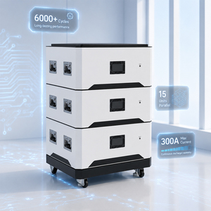 แบตเตอรี่ลิเธียมแบบเรียงซ้อนได้ Shinel All-in-One สำหรับที่อยู่อาศัย 51.2V 15-45KWH ระบบกักเก็บพลังงานแสงอาทิตย์ ป้องกันน้ำและฝุ่นระดับ IP66 - Product Image 1