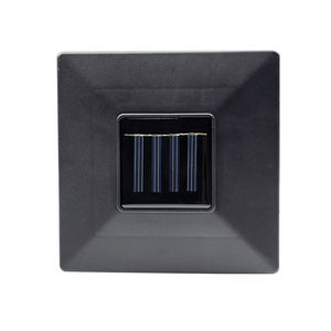 Солнечные декоративные светильники <span class=keywords><strong>Loyal</strong></span> Solar для столбов IP44, водонепроницаемые, черные, пластиковые, для заборов, светодиодные, для наружного освещения, для ПВХ-заборов - Product Image 4