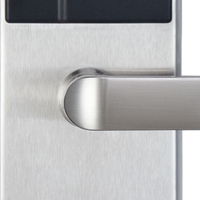 Wirtschaftliches Smart-RFID-Schloss mit Kartenleser, Zimmerzugangssystem aus Silber-Gold-Edelstahl für Hotels