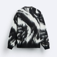 Benutzer definiertes Logo Oem Odm Pullover mit Rundhals ausschnitt Woll pullover Strickwaren Designer Winter Strick pullover Herren