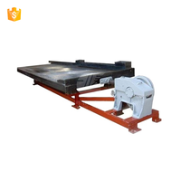 Hocheffiziente Goldkonzentrat-Ausrüstung Goldtrennmaschine 6S-Serie Kleiner Gold-Schütteltisch