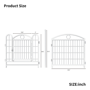 <strong>Dog</strong> Playpen Indoor 24 Inch 8 Panels Metal <strong>Dog</strong> <strong>Pen</strong> Pet Fence Outdoor Exercise <strong>Pen</strong> with <strong>Doors</strong>, Heavy Duty <strong>Dog</strong> Fence Puppy <strong>Pen</strong> - Product Image 6
