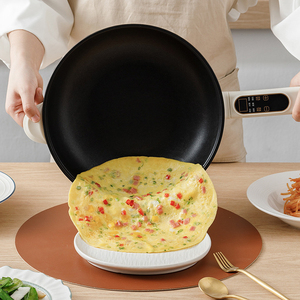 1350W 스테인레스 스틸 전기 다기능 밥솥 가정용 냄비 비 스틱 코팅 에너지 절약 끓는 냄비 - Product Image 5