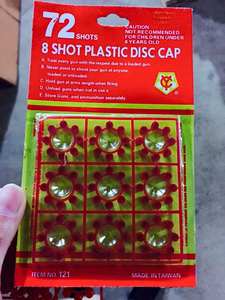 آلة تعبئة حلقات الألعاب النارية 72 طلقة على شكل مسدس لعبة - Product Image 4