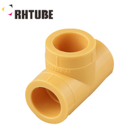 Raccord en T PPR RHTUBE, couleur verte, 20 63mm PN25, connexion par soudage, haute pression, résistant à la corrosion, pour l'alimentation en eau, plomberie