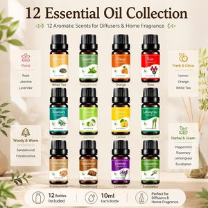 Huile Essentielle de Lavande 10ml pour Aromathérapie Diffuseur d'Arômes Humidificateur Pierre Diffuseuse Huile Végétale Hydrosoluble au Jasmin Parfum - Product Image 3