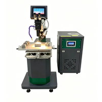 Machine de soudage laser industrielle 300W QCW à fibre optique pour la réparation automatique de moules et la fabrication, avec microscope et fonction de soudage par points