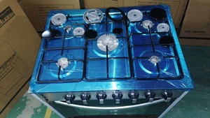 Cuisinière à <span class=keywords><strong>gaz</strong></span> autonome <span class=keywords><strong>5</strong></span> brûleurs 30 pouces avec <span class=keywords><strong>four</strong></span>, <span class=keywords><strong>four</strong></span> à rôtisserie et éclairage pour usage domestique - Product Image 3