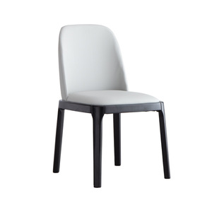 <b>Dining</b> <b>Chair</b> Upholstered Modern Minimalist Style For Home Restaurant Use Gray Orange Coffee Color Options - Product Image 5