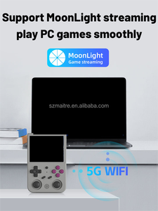 Console de jeu portable <span class=keywords><strong>RG353V</strong></span> RG353VS à écran de 3,5 pouces, sortie HD, double joystick, console de jeu vidéo rétro, vente chaude - Product Image 4