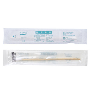 Hisopo Médico de Algodón Haining Tide de 15 cm, Paquete Individual, Estéril, para Limpieza de Heridas - Product Image 5