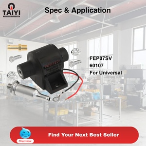 <span class=keywords><strong>Pompe</strong></span> <span class=keywords><strong>à</strong></span> carburant électrique TAIYI FEP07SV 60107 12V 7-10PSI Neuve avec garantie 1 an pour kit universel <span class=keywords><strong>essence</strong></span>/éthanol E10 <span class=keywords><strong>Facet</strong></span> Posi Flow - Product Image 2