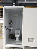 Toilettes portables Ehang pour camping en plein air, lavabo public écologique, toilettes mobiles temporaires pour chantier, matériau en panneaux sandwich