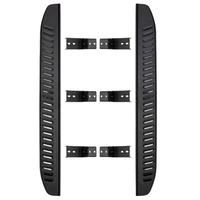 Marchepieds latéraux en acier au manganèse noir, barres Nerf compatibles avec BYD Leopard 5 DENZA B5, accessoires tout-terrain
