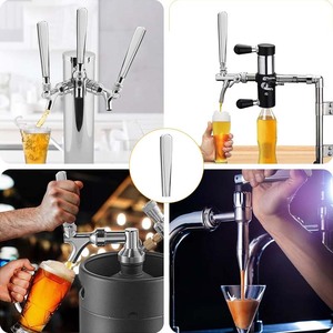 Nâng Cấp Bia Vòi Nước Xử Lý 304 Thép Không Gỉ Bia Keg <span class=keywords><strong>Tap</strong></span> Xử Lý Tiêu Chuẩn Thương Mại 3/8 "Threading <span class=keywords><strong>Tap</strong></span> Xử Lý Cho Kegerator - Product Image 5