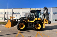 Mesin Konstruksi China XC8-S3580 73.5kW Mini Backhoe Loader Kapasitas Angkut 1.3m³ Bucket 6-in-1 Standar, Laris Terjual