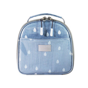 Sac à lunch portable en pvc, pour femmes, imprimé floral, glacière pour l'été - Product Image 1