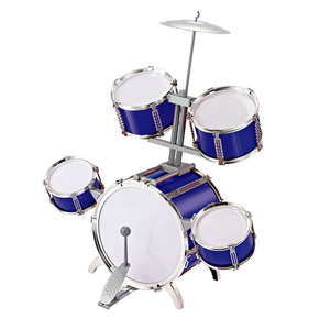 Batterie de <span class=keywords><strong>jazz</strong></span> musicale pour enfants, haute simulation, 5 tambours, avec chaise - Product Image 1