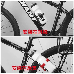 Porte-bidon de vélo à fixation rapide en résine plastique légère pour tube de selle, fourche, guidon, VTT - Product Image 2